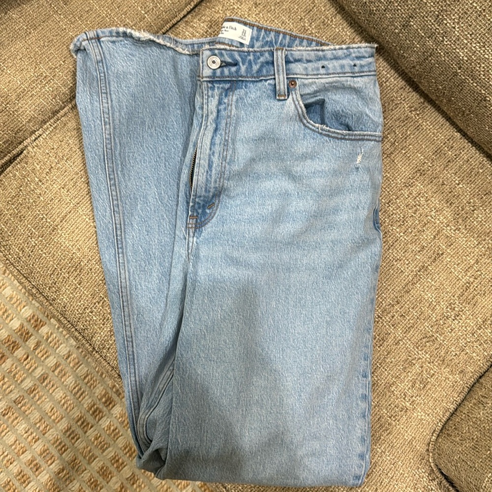 abercrombie vintage flare high rise jeans NWOT